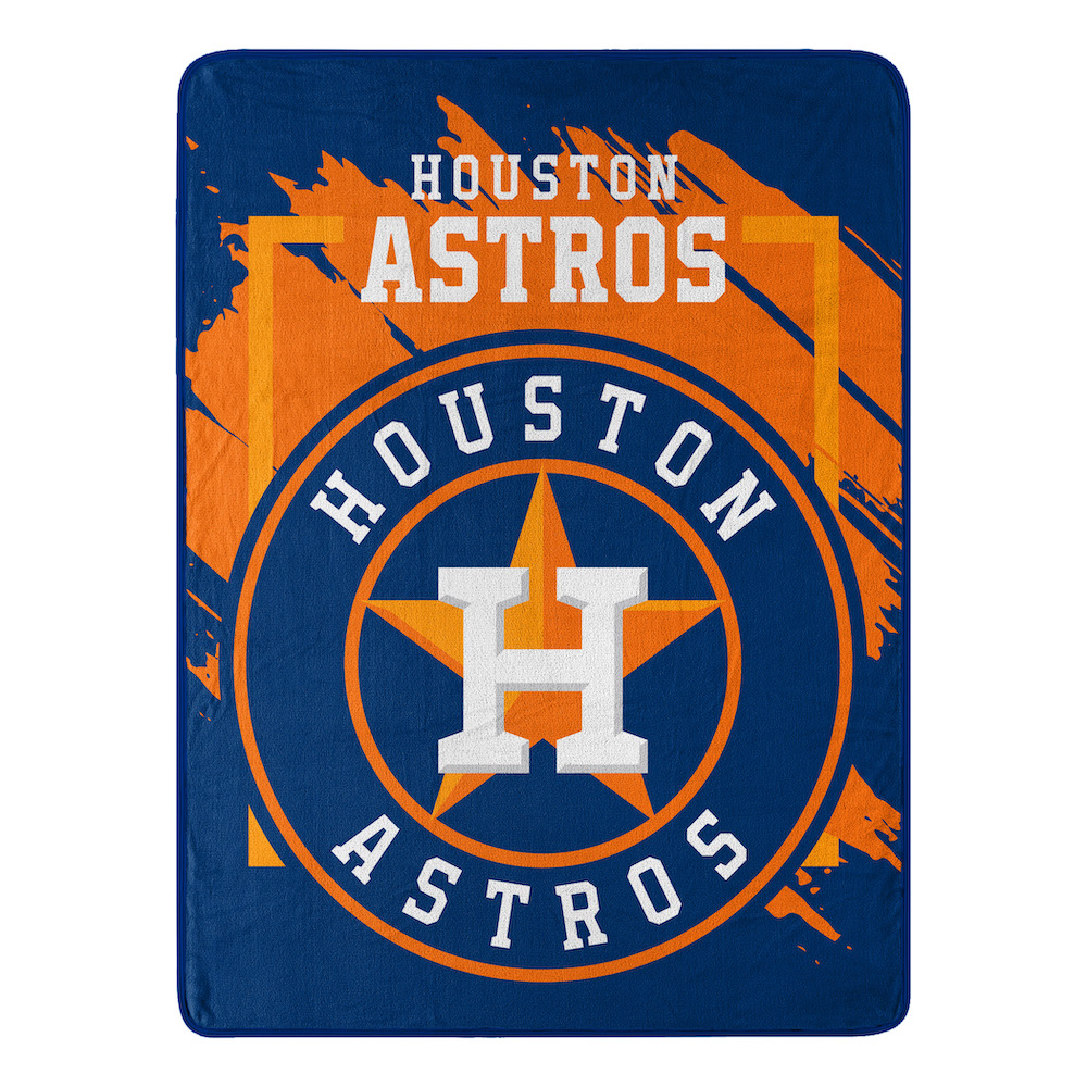 Houston Astros 50'' x 60'' Plush Raschel Throw Blanket