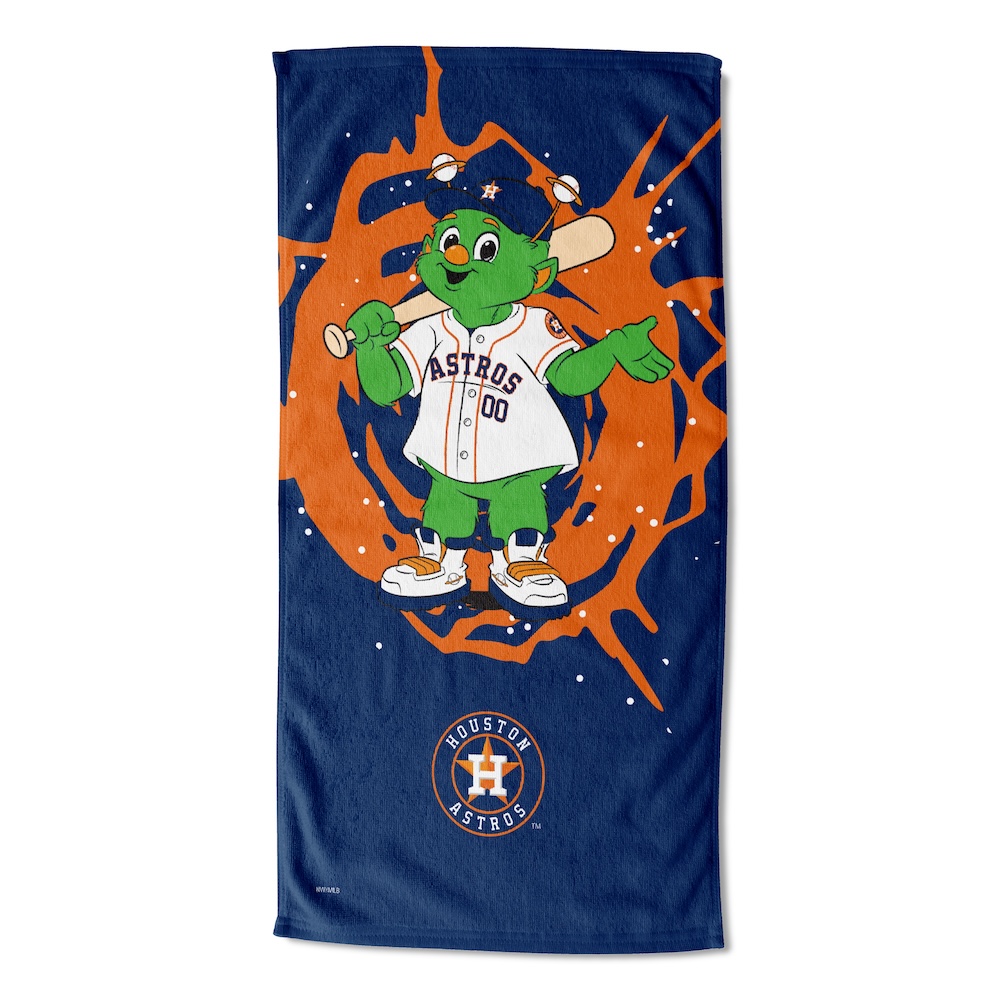 Houston Astros MASCOT 30x60 Beach Towel