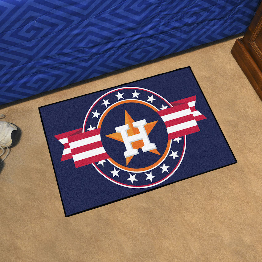 Houston Astros 20 x 30 PATRIOTIC Starter Floor Mat