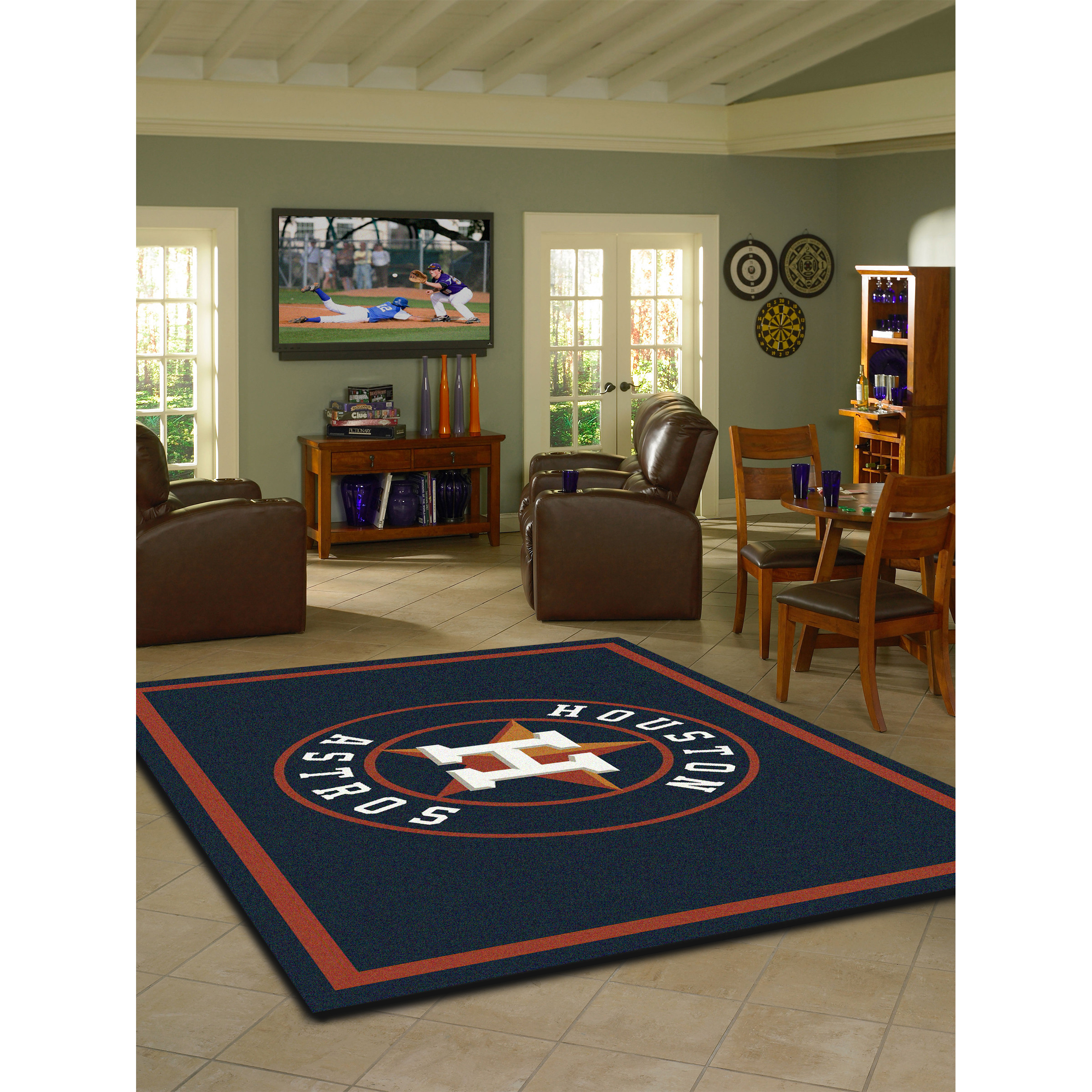 Houston Astros 4 X 6 SPIRIT Rug