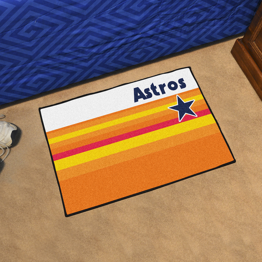 Houston Astros MLBCC Vintage 20 x 30 STARTER Floor Mat - Throwback Logo