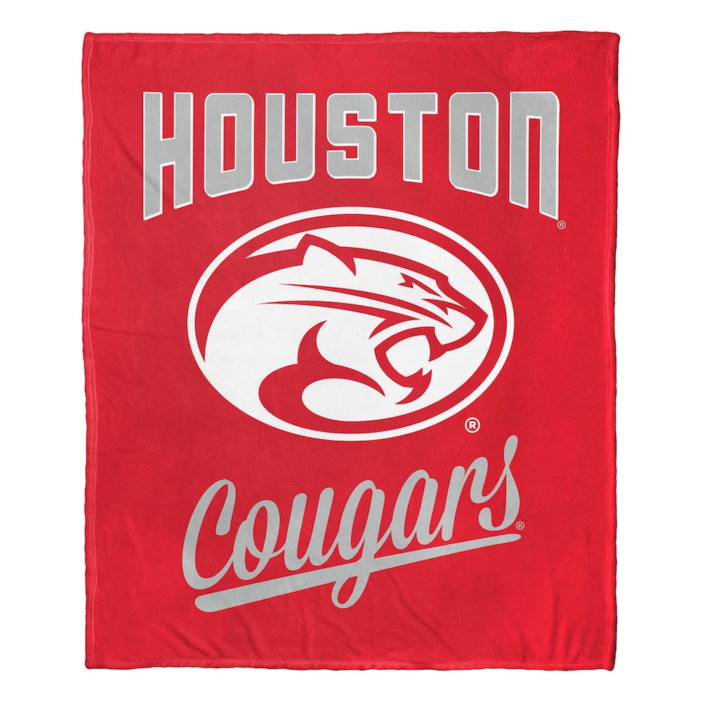 Houston Cougars ALUMNI Silk Touch Throw Blanket 50 x 60 inch