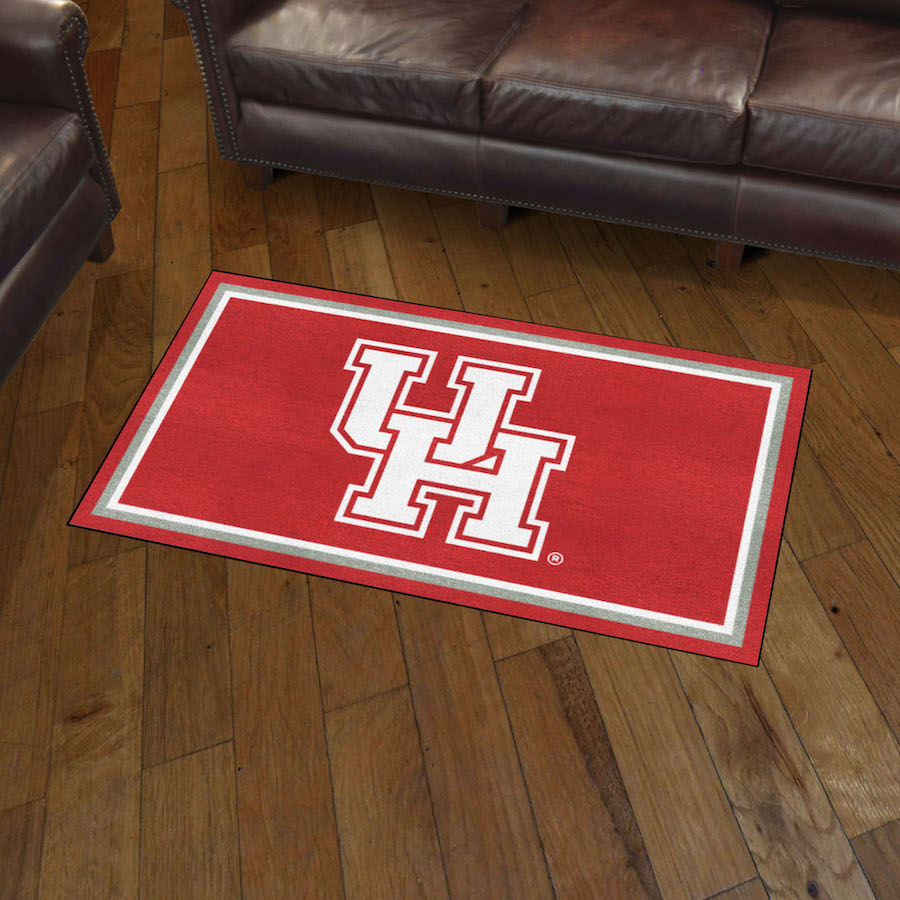 Houston Cougars 3x5 Area Rug