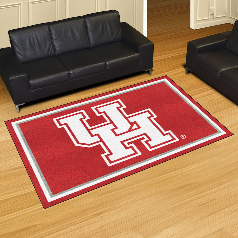 Houston Cougars 5x8 Area Rug