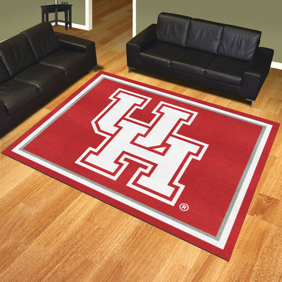 Houston Cougars Ultra Plush 8x10 Area Rug