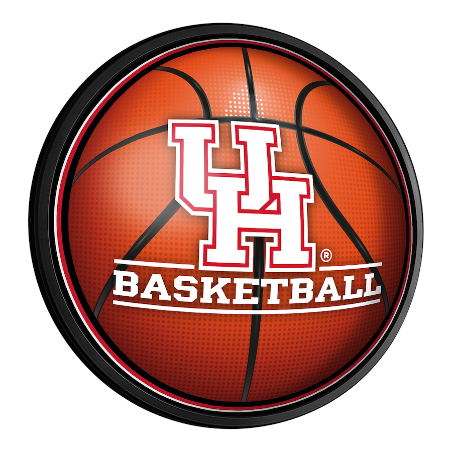 Houston Cougars Slimline LED Wall Sign ~ BASKETBALL