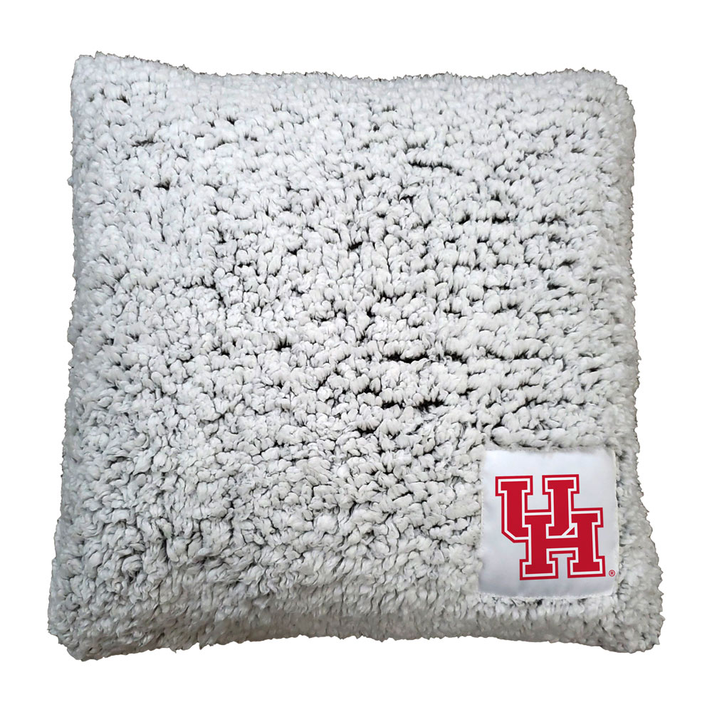 Houston Cougars Frosty Throw Pillow