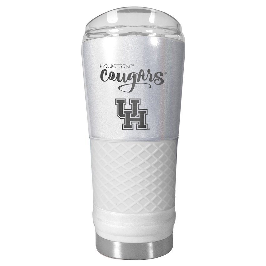 Houston Cougars 24 oz OPAL Draft Travel Tumbler