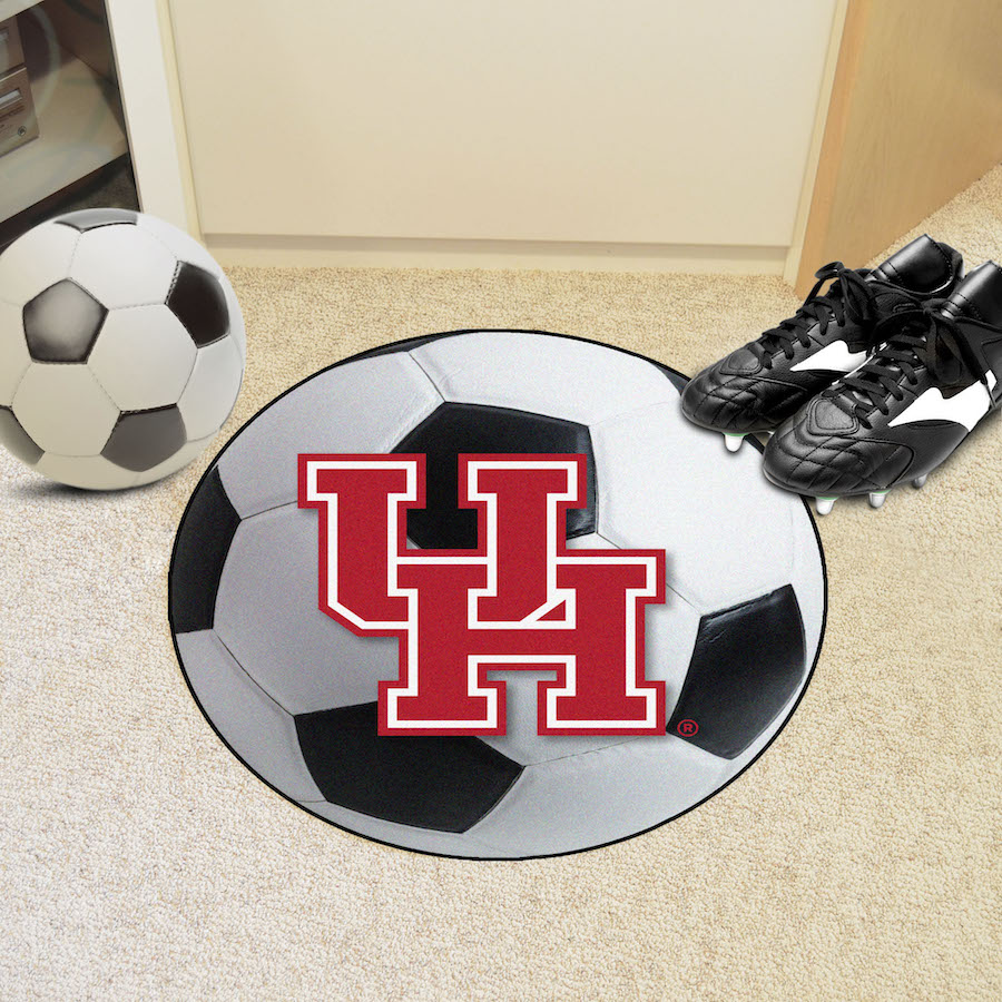 Houston Cougars SOCCER BALL Mat