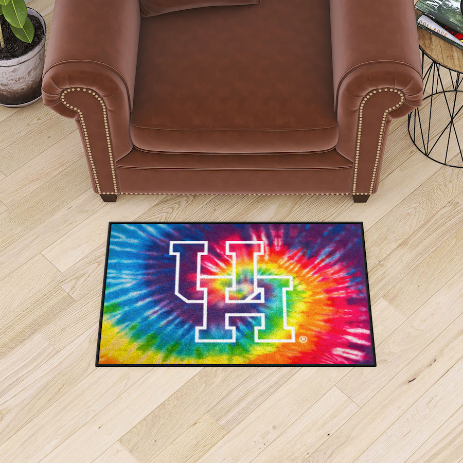 Houston Cougars TIE-DIE 20 x 30 Starter Floor Mat