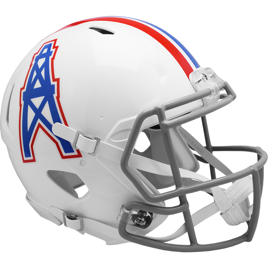 Houston Oilers Authentic Speed THROWBACK Football Helmet 1975-1980