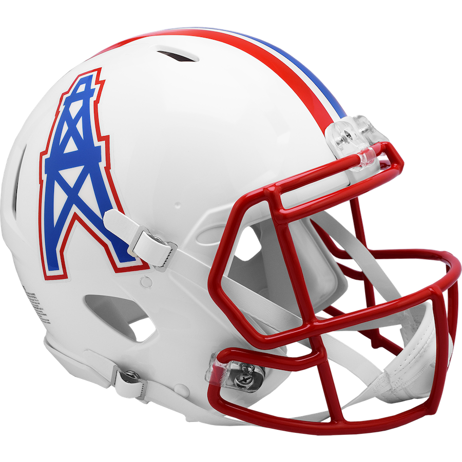 Houston Oilers Authentic Speed THROWBACK Football Helmet 1981-1998