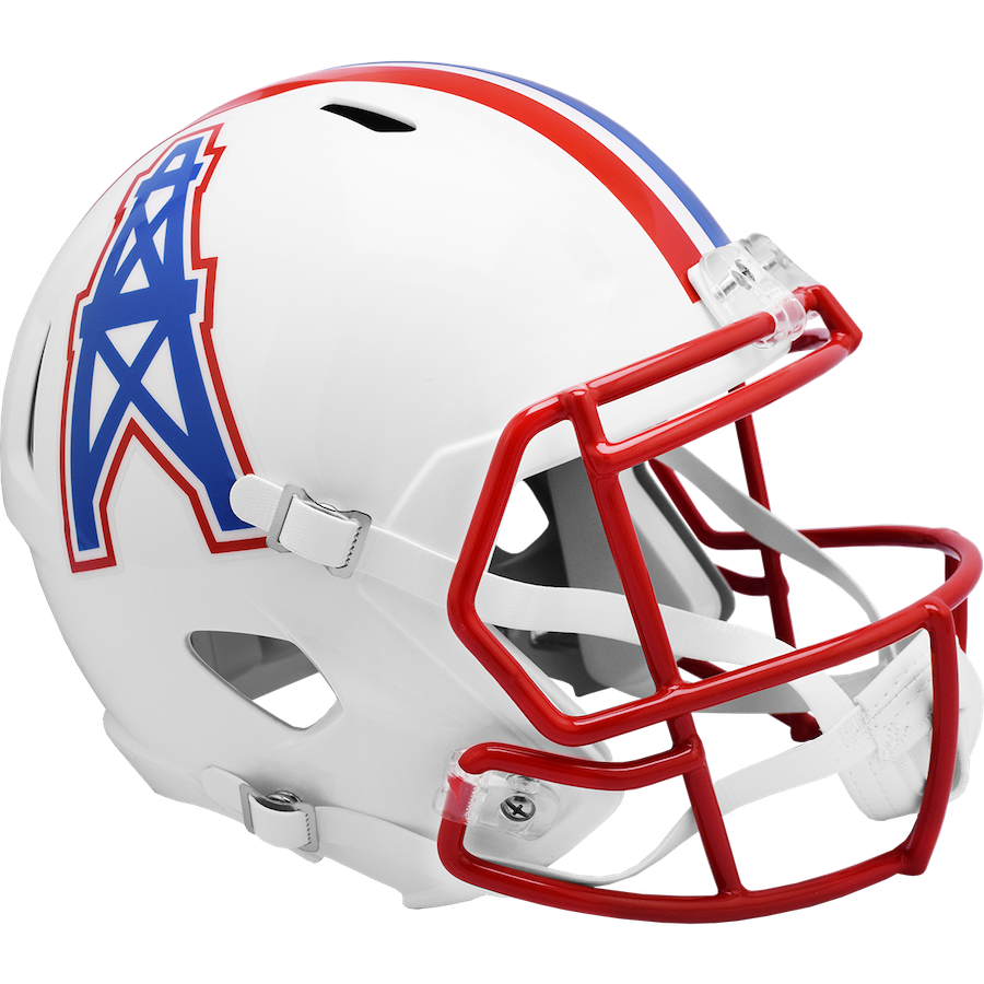 Houston Oilers Speed Replica THROWBACK Football Helmet 1981-1998