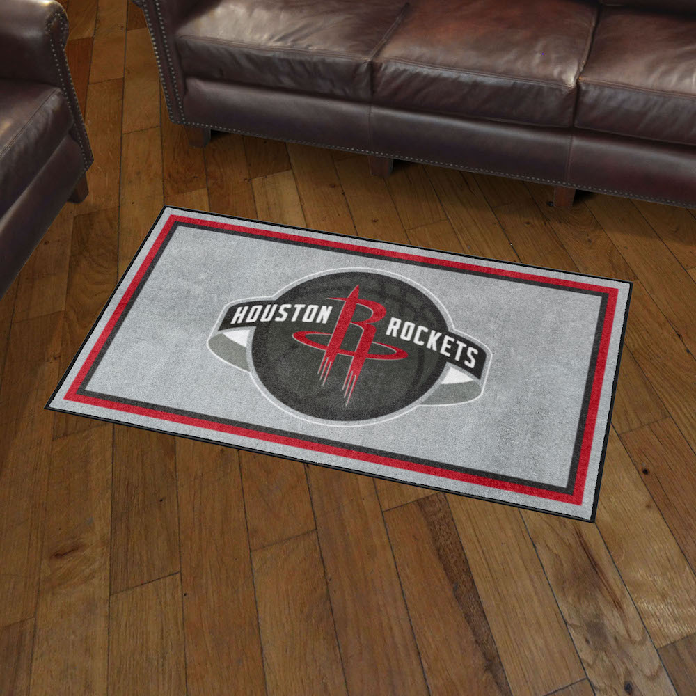 Houston Rockets 3x5 Area Rug - 2nd Logo