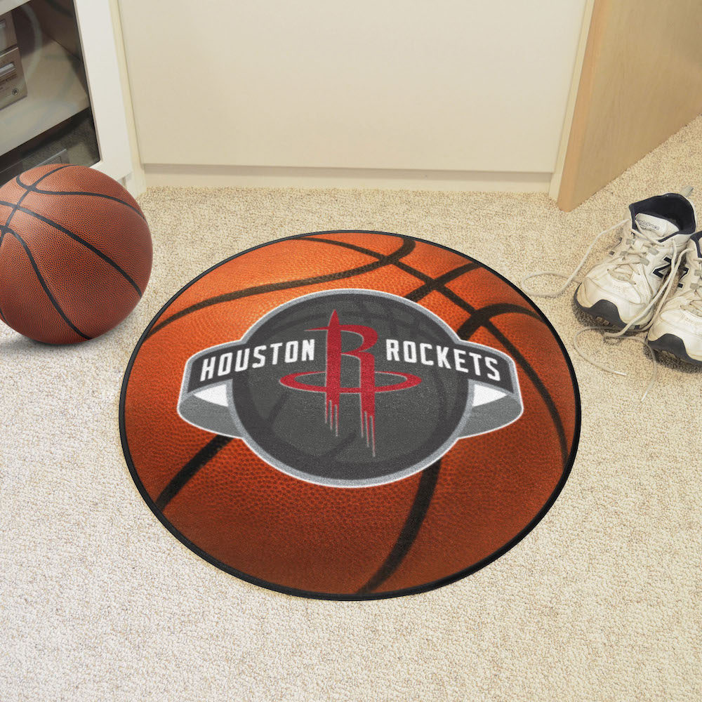 Houston Rockets BASKETBALL Mat - 2nd Logo