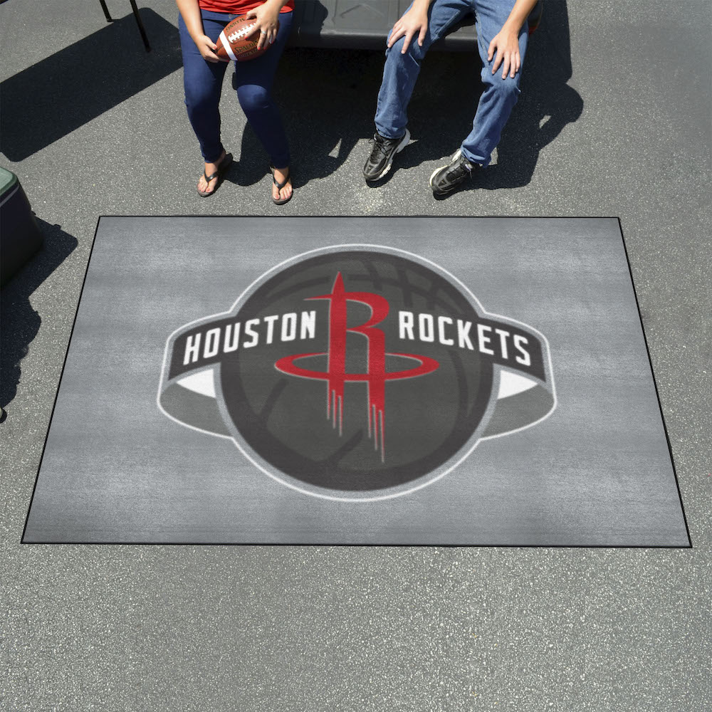 Houston Rockets ULTI-MAT 60 x 96 Rug - 2nd Logo