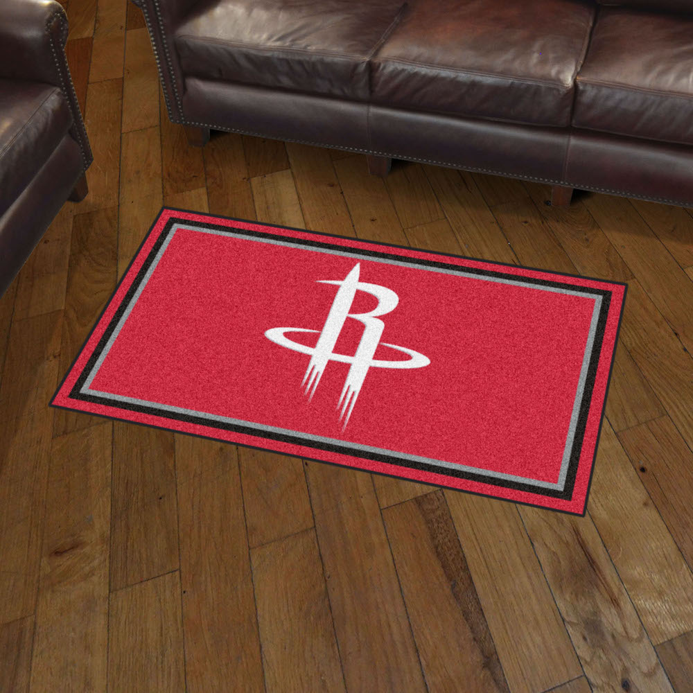 Houston Rockets 3x5 Area Rug