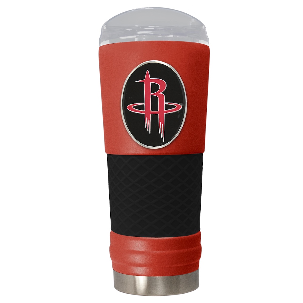 Houston Rockets 24 oz DRAFT SERIES NBA Powder Coated Insulated Travel Tumbler