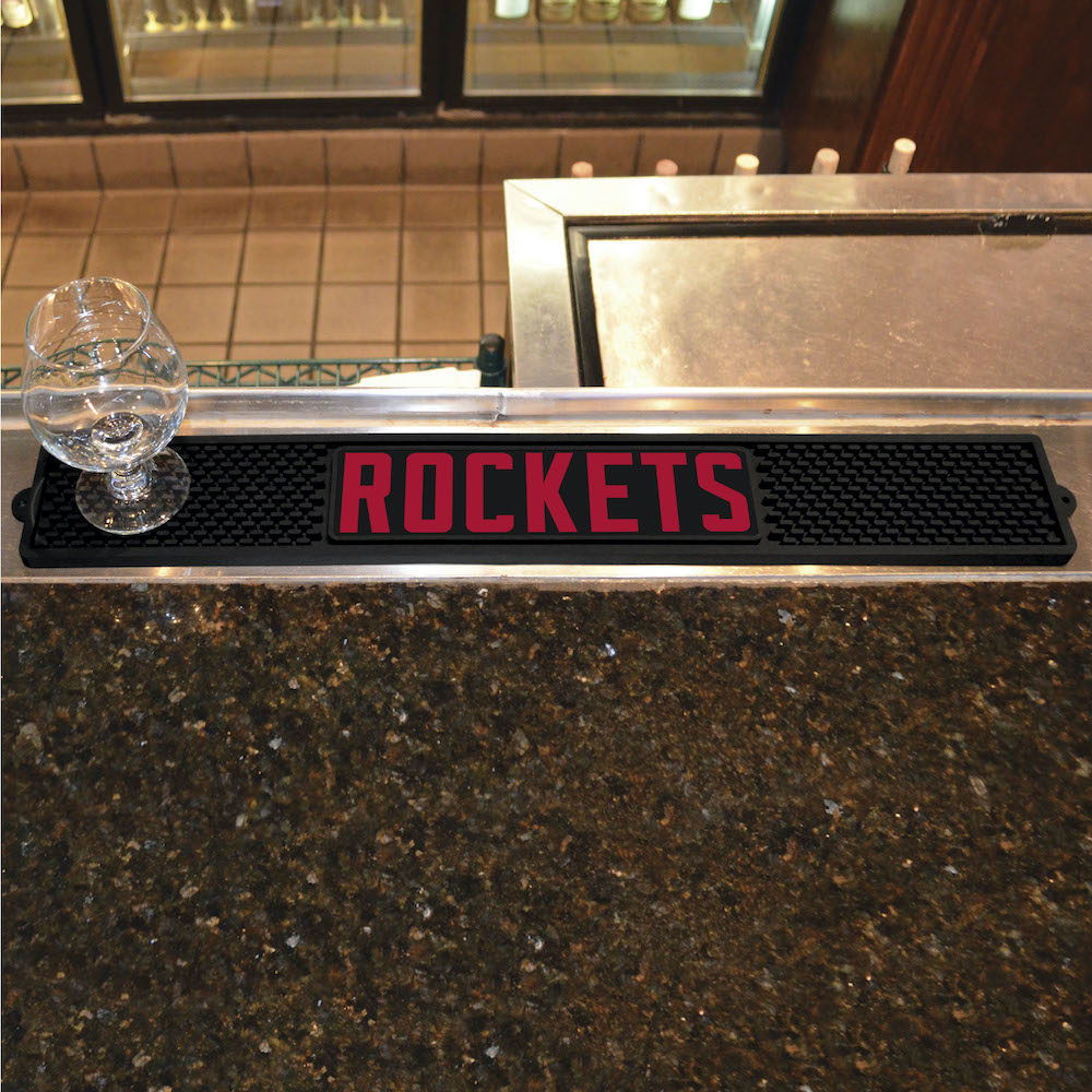 Houston Rockets Bar Drink Mat