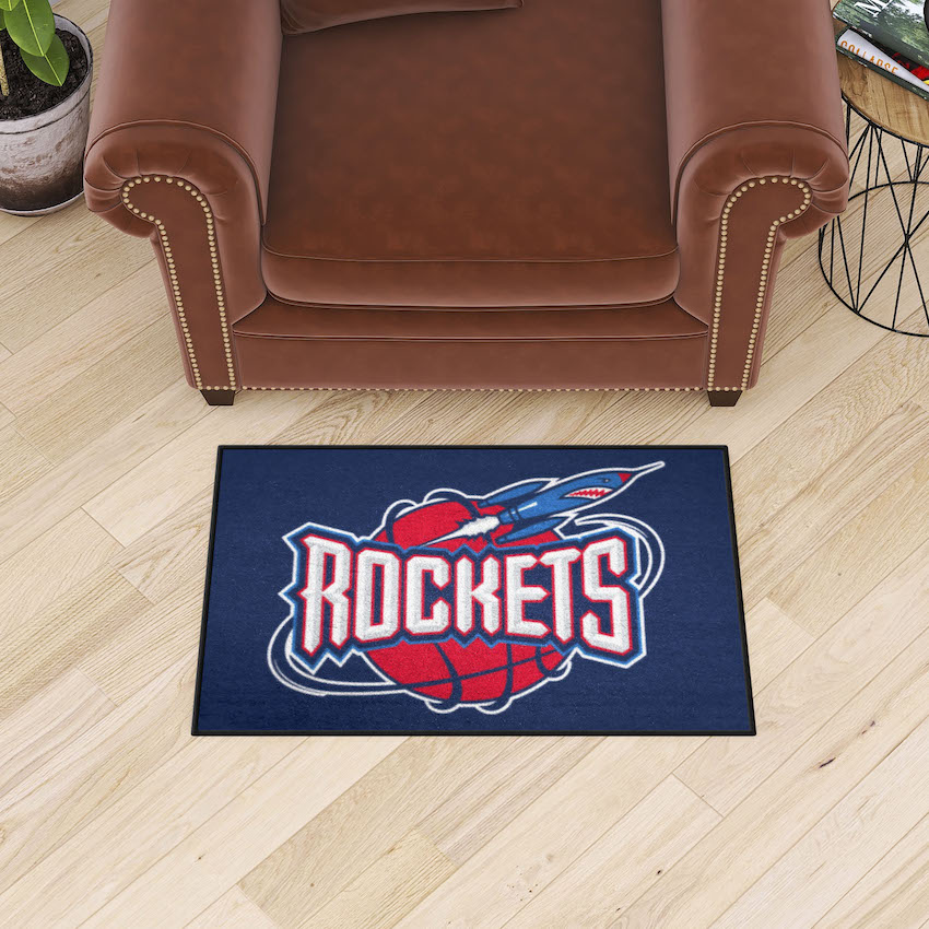 Houston Rockets Vintage 20 x 30 STARTER Floor Mat - Throwback Logo