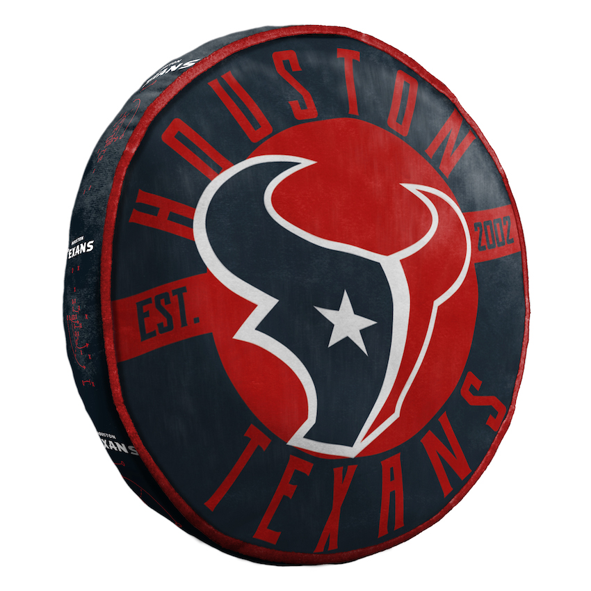 Houston Texans Travel Cloud Pillow - 15 inch