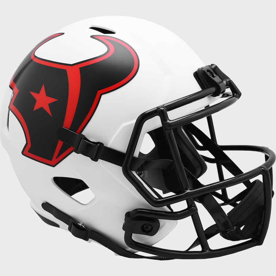 HOUSTON TEXANS NFL Authentic GAMEDAY Football Helmet w/ NIKE Eye Shield