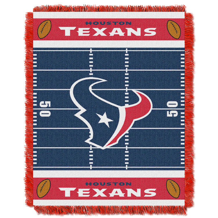 Houston Texans Woven Baby Blanket 36 x 48