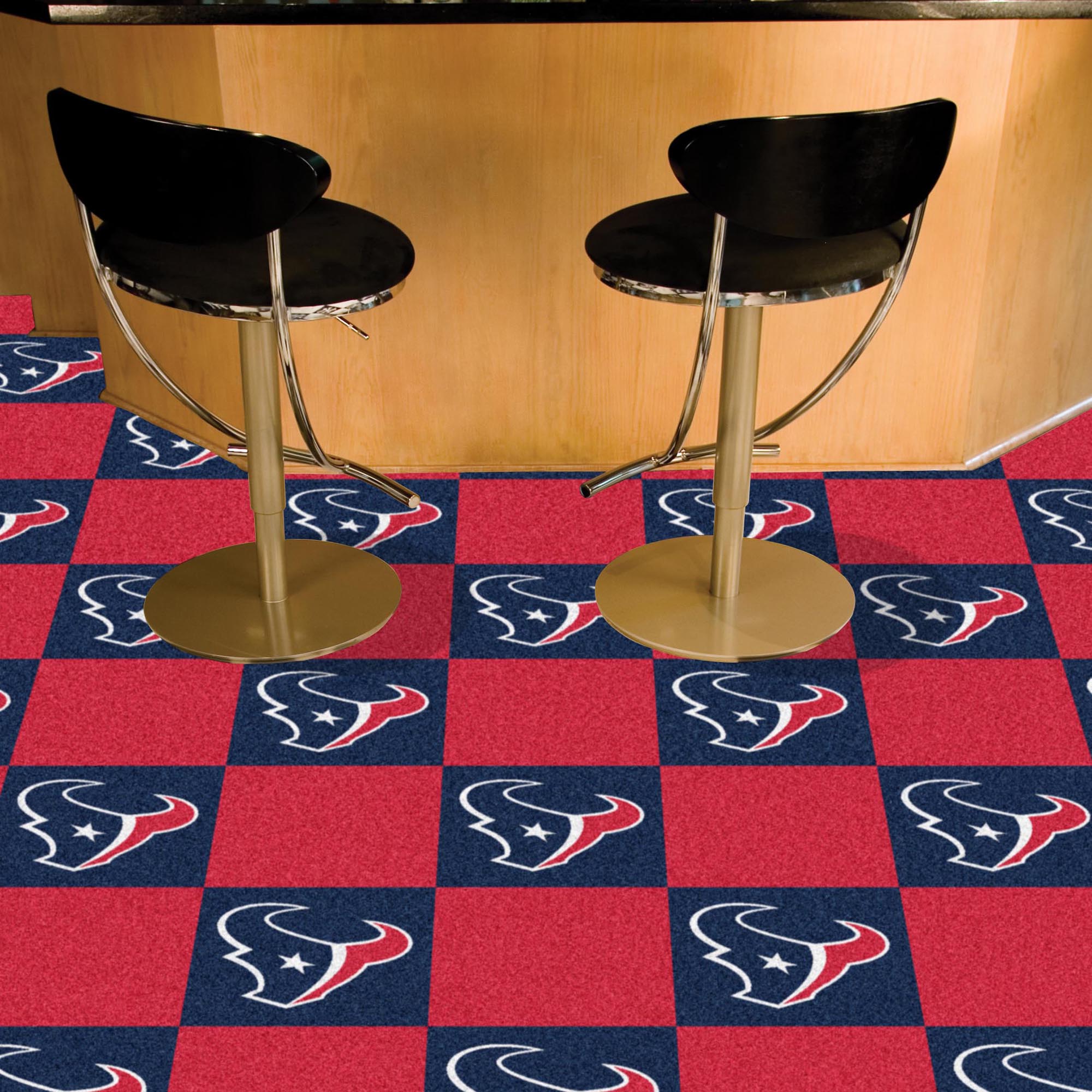 Houston Texans Carpet Tiles 18x18 in.