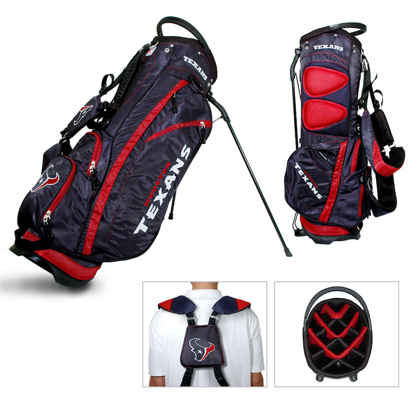 Houston Texans Fairway Carry Stand Golf Bag