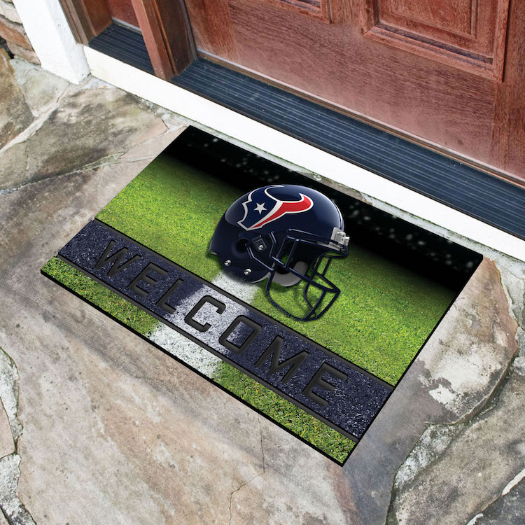 Houston Texans Recycled Crumb Rubber Door Mat