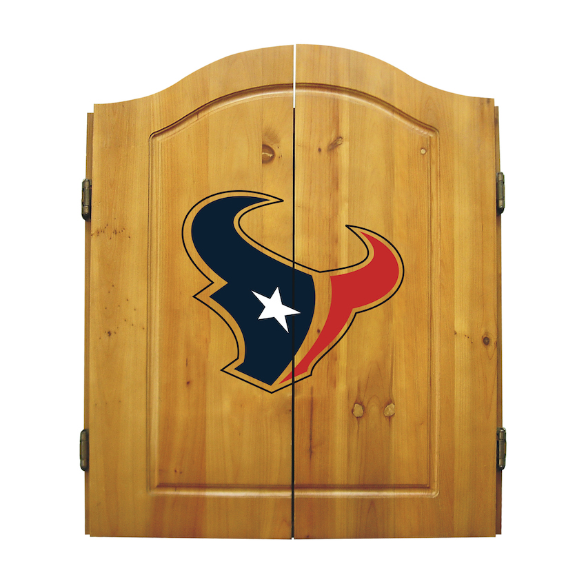 Houston Texans Dart Cabinet