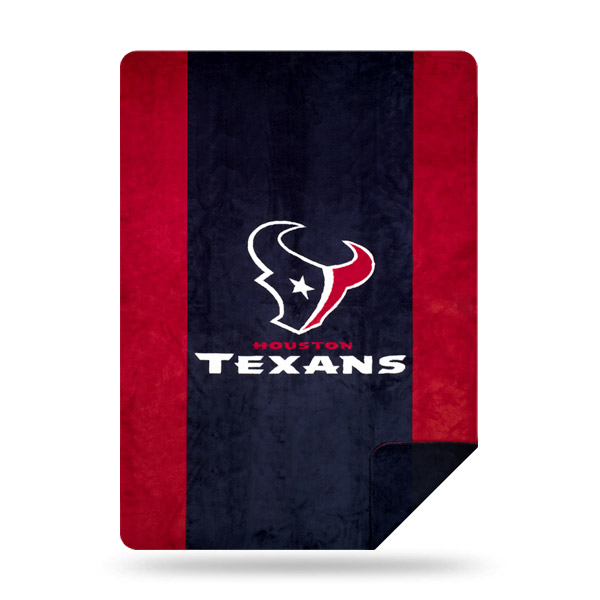 Houston Texans DENALI Silver Knit Throw