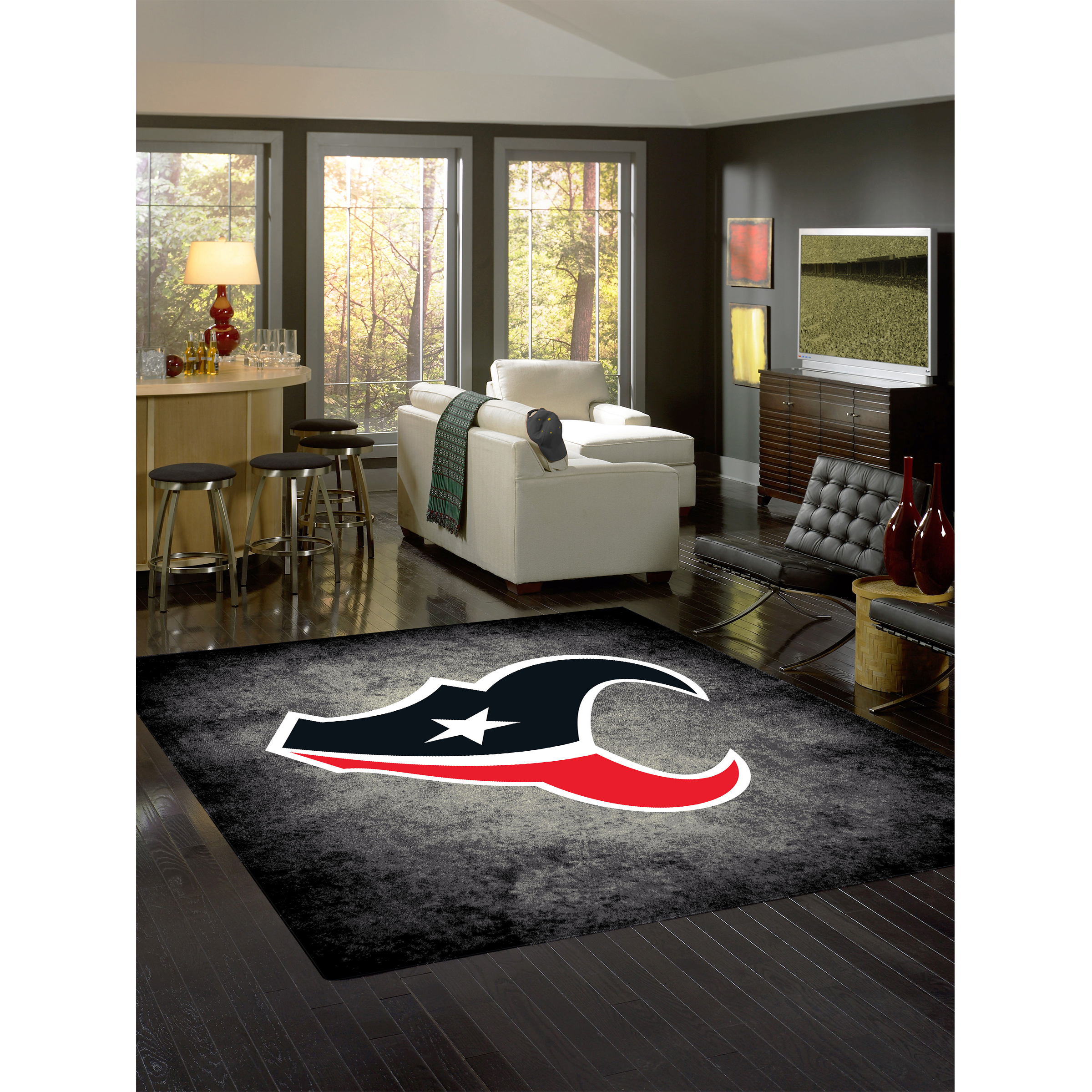 Houston Texans 4 X 6 DISTRESSED Rug