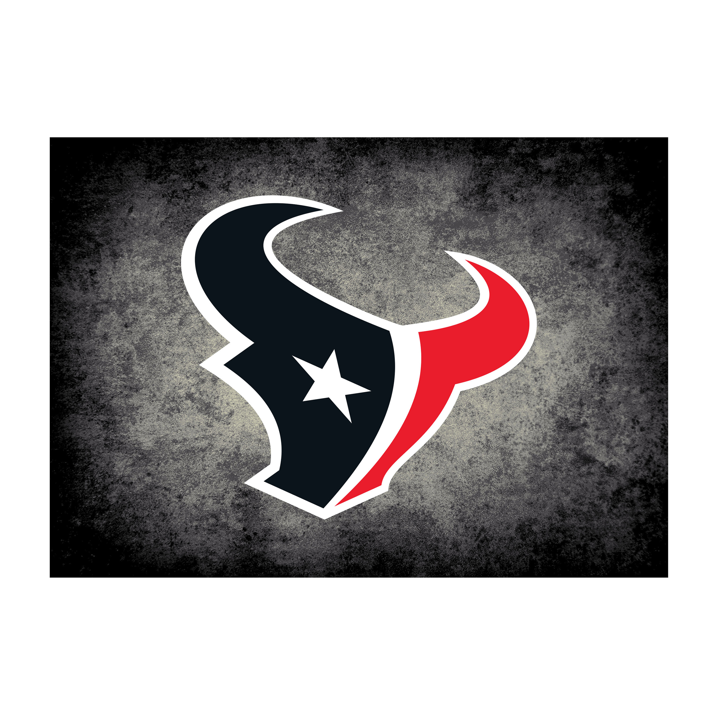 Houston Texans 8 X 11 DISTRESSED Rug