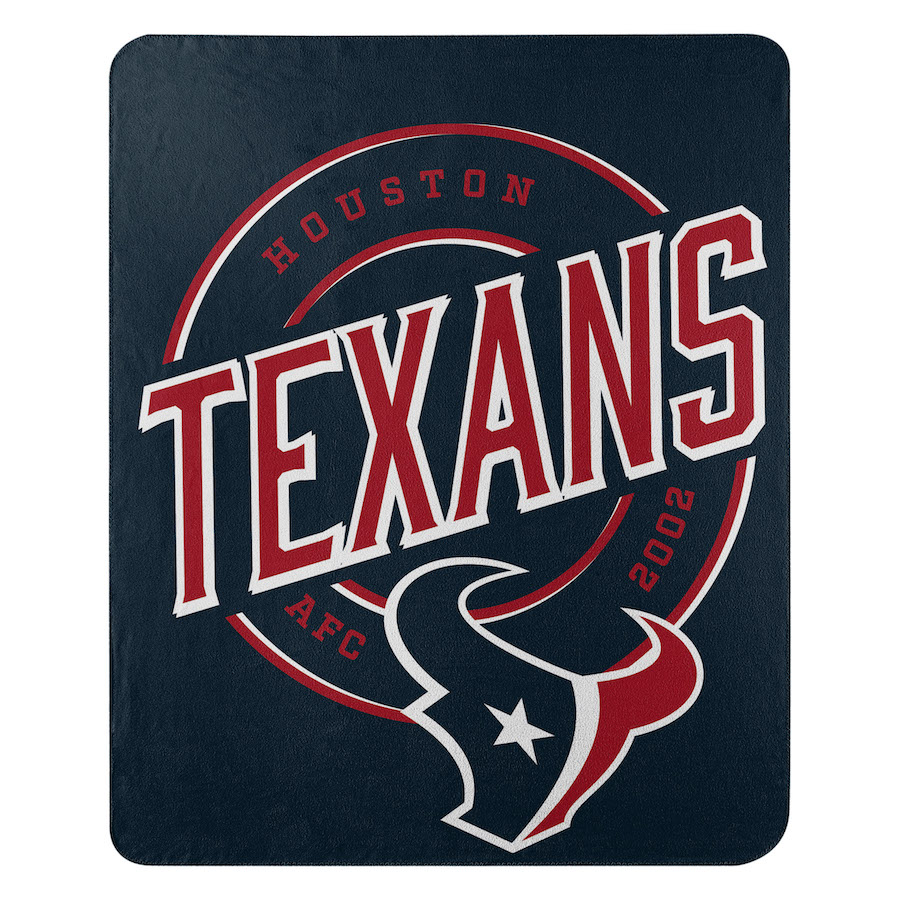 Houston Texans Fleece Throw Blanket 50 x 60