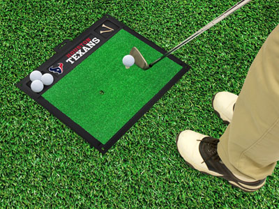 Houston Texans Golf Hitting Mat