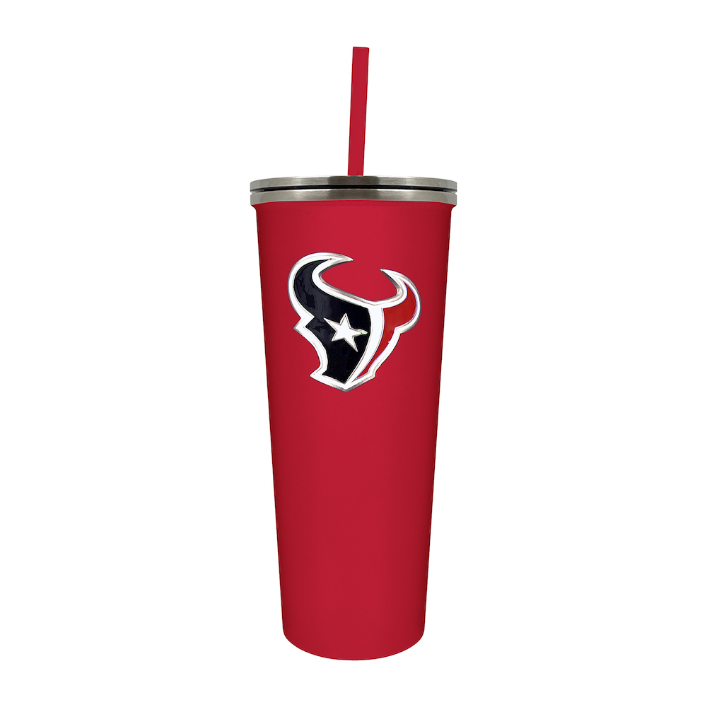 Houston Texans 24 oz Team Color Skinny Tumbler