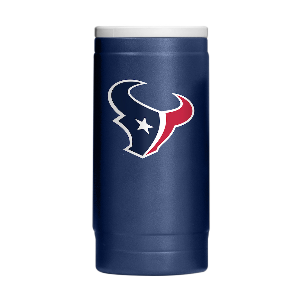 Houston Texans Powder Coated 12 oz. Slim Can Coolie