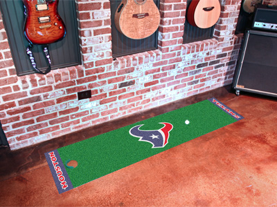 Houston Texans Putting Green Mat 18 x 72