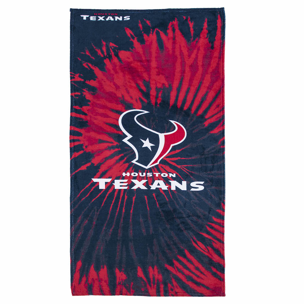 Houston Texans Pyschedelic 30x60 Beach Towel