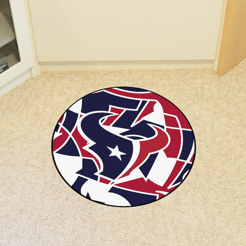 Houston Texans Quick Snap Roundel Mat