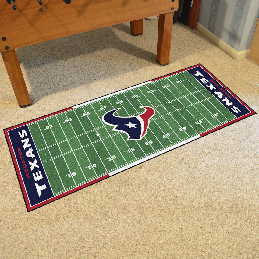 Houston Texans 30 x 72 Football Field Carpet Runner