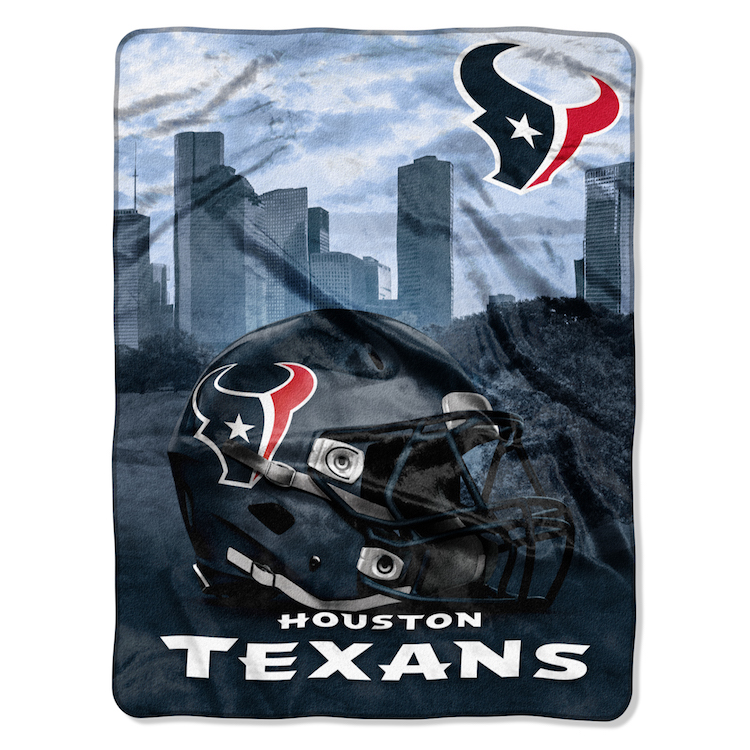 Houston Texans Silk Touch Rachel Throw Blanket 60 x 80