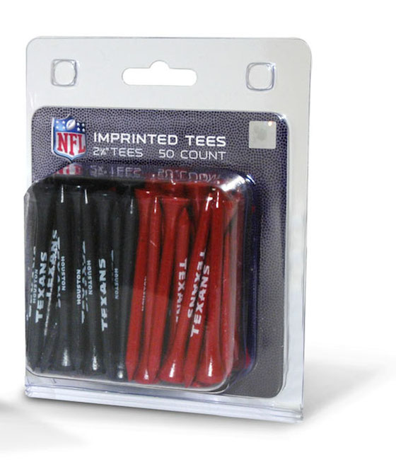 Houston Texans 50 Imprinted Tee Pack