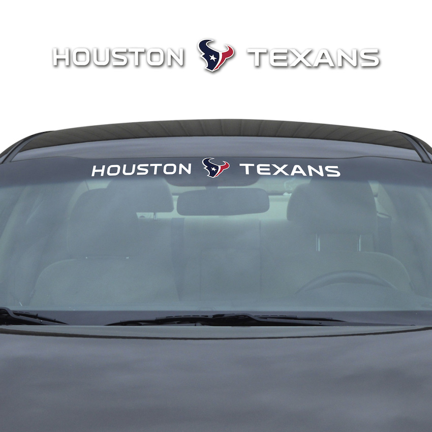 Houston Texans Windshield Decal