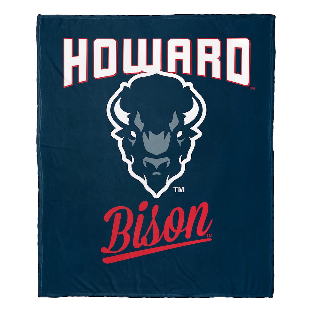 Howard Bison ALUMNI Silk Touch Throw Blanket 50 x 60 inch