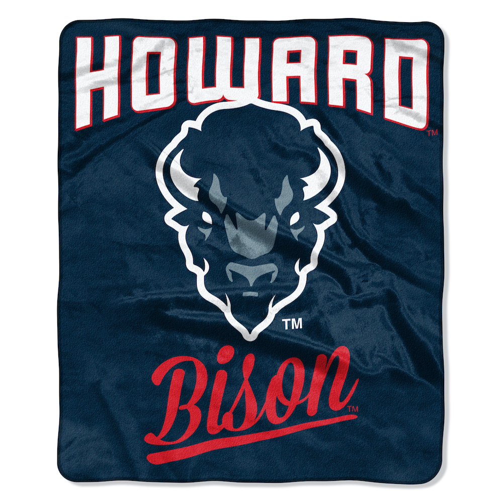 Howard Bison Plush Fleece Raschel Blanket 50 x 60