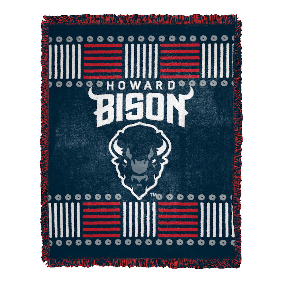 Howard Bison HOMAGE Jacquard Throw Blanket 48 x 60