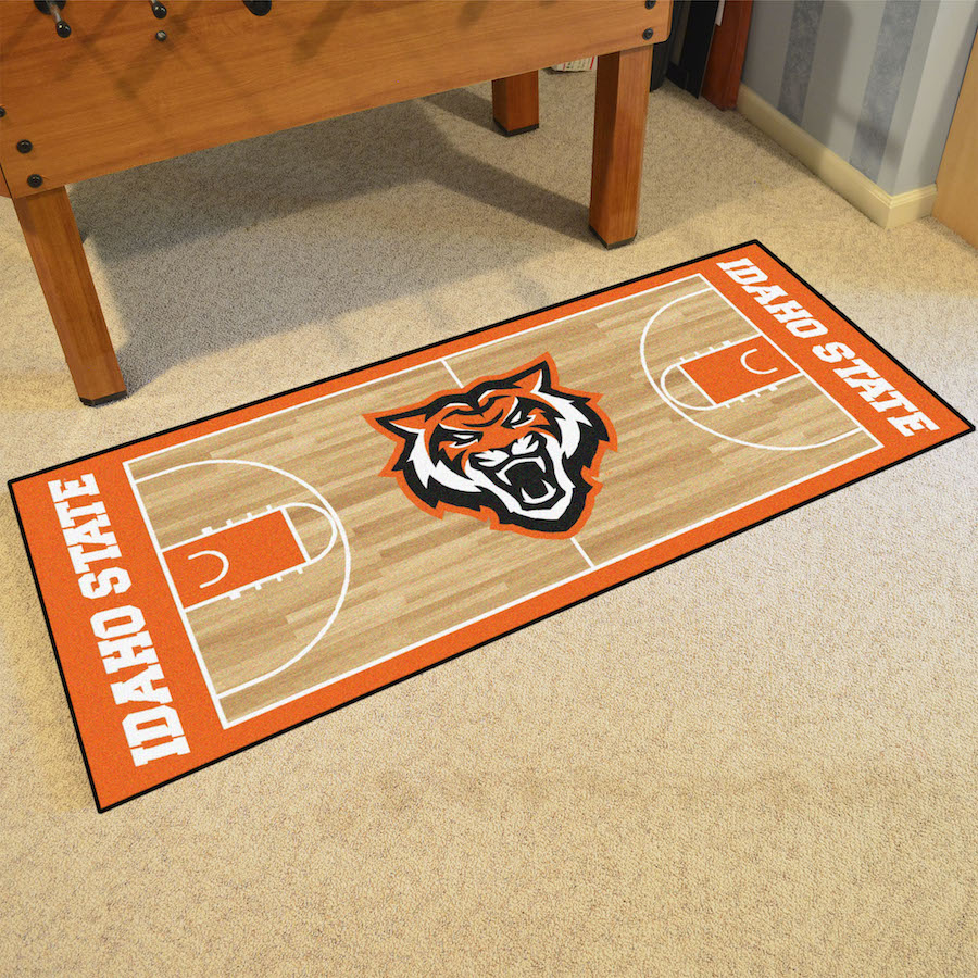 Idaho State Bengals 30 x 72 Basketball Court Carpet Runner