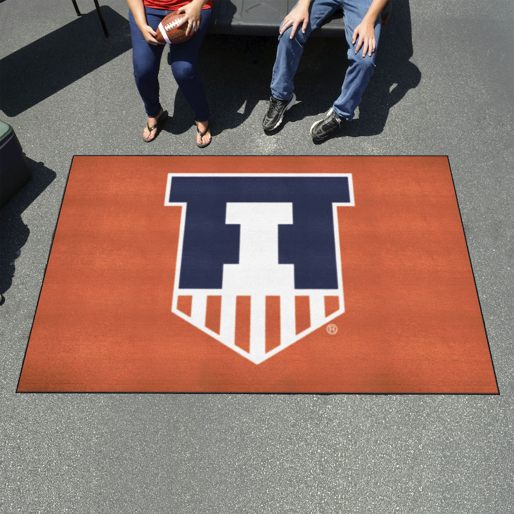 Illinois Fighting Illini ULTI-MAT 60 x 96 Rug - 2nd Logo